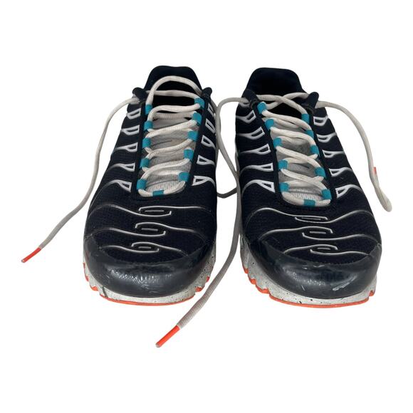 Nike Air Max Plus Black-Black-Turf Orange Mens Sz 10.5 CZ1651-001 - Picture 4 of 9